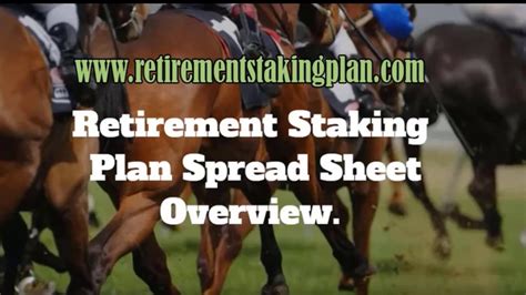 retirement staking plan|retirement staking plan horse racing.